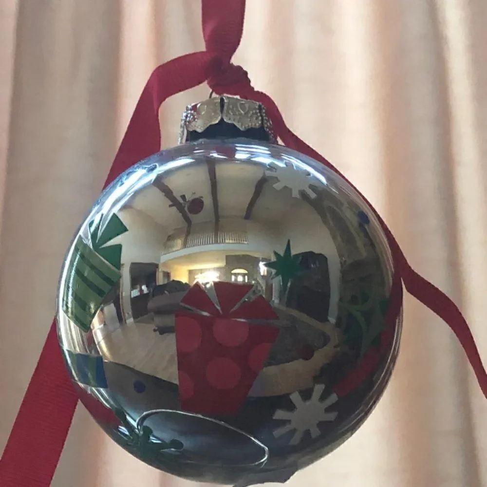 🎇 Initialed Christmas Ornament 🎇
